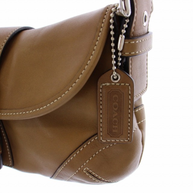 COACH - コーチ COACH ソーホーレザースモールフラップ ワンショルダー