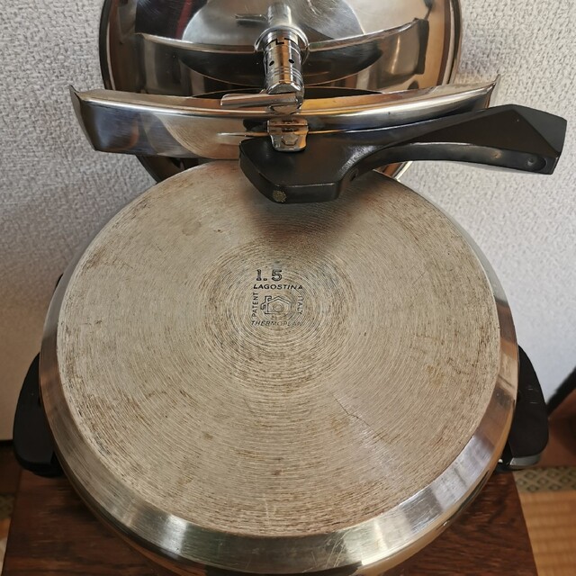 Lagostina - ラゴスティーナ圧力鍋 LAGOSTINA 18/10 イタリア製 老舗