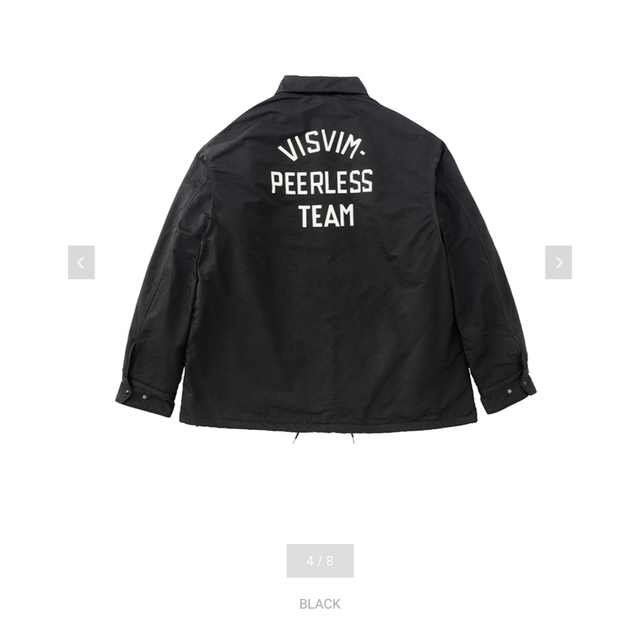 VISVIM - VISVIM COACH JKT 23SS BLACK SIZE ① 新品未使用の通販 by