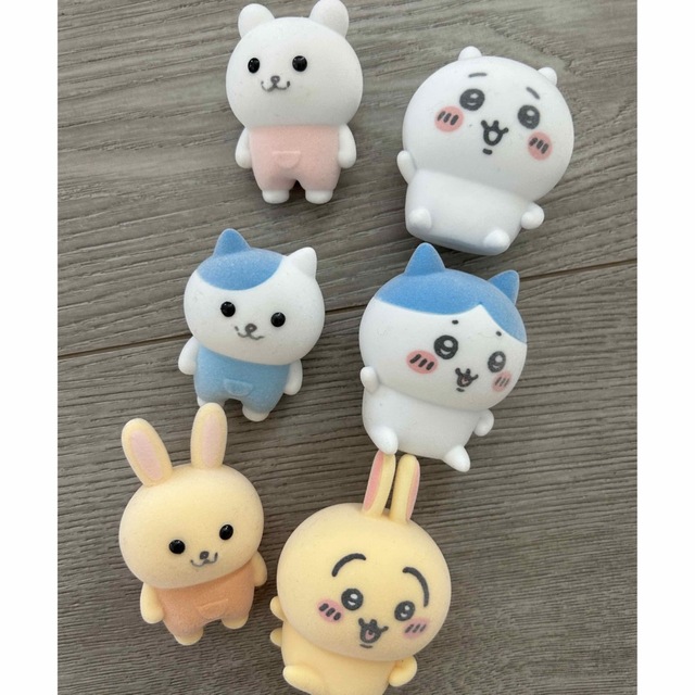 ちいかわ - ちいかわ🌸dvd Blu-ray フロッキーフィギュア6体セット の