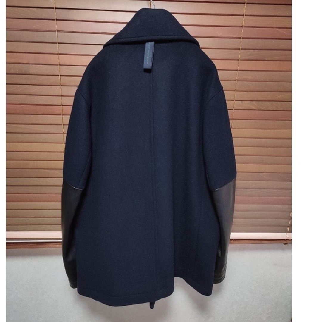 ZARA - Studio Nicholson Zara ピーコート レザーパッチ Mの通販 by