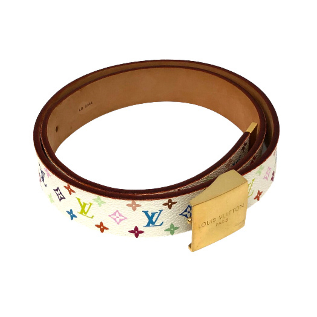 LOUIS VUITTON - ルイヴィトン サンチュール キャレ マルチカラー