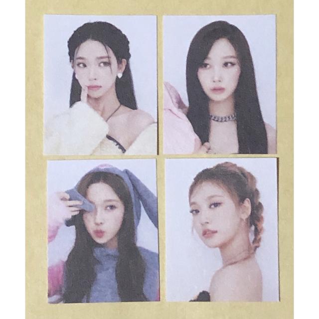 SMCU aespa ID PORTRAIT ver 証明写真 セット トレカの通販 by