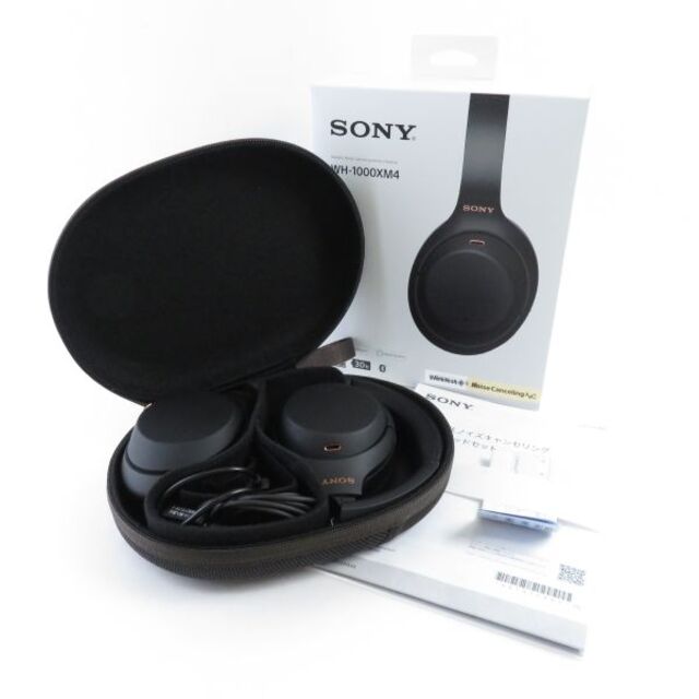 SONY WH-1000XM4 BLACK 付属品全てあり 【公式通販】