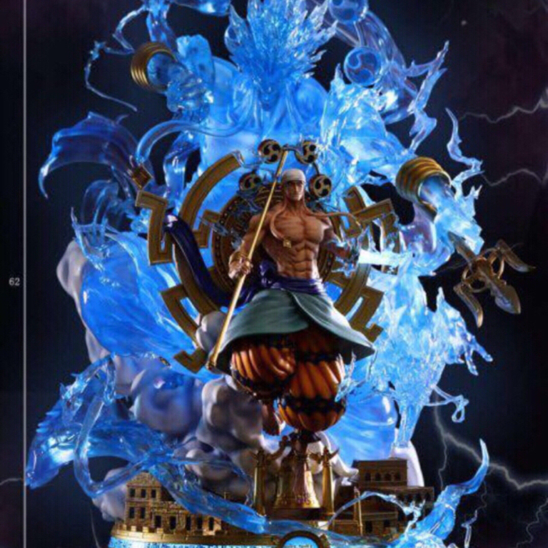 jimei palace ワンピース エネル フィギュア 箱無し p.o.pの通販 by