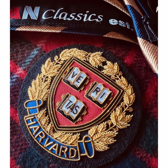 VAN Jacket - 値引アイビーリーグ8大学ハーバード大学校章エンブレム金