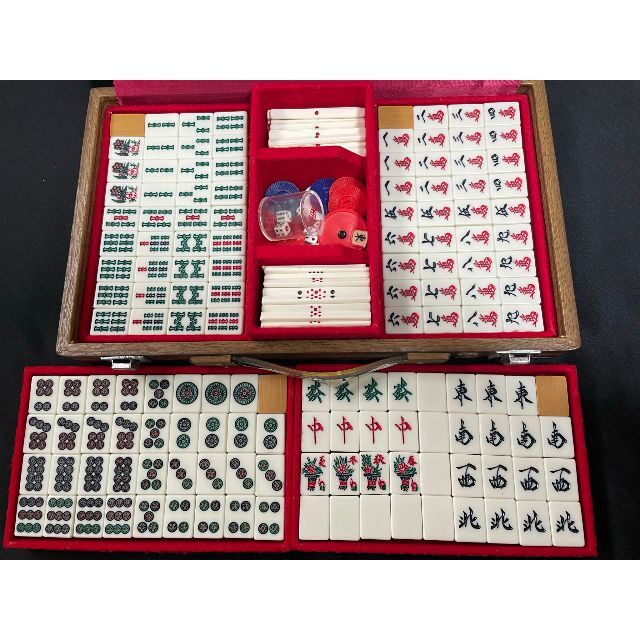 清掃済み】骨董品 麻雀牌 竹牌 丸一牌 希少の通販 by self｜ラクマ