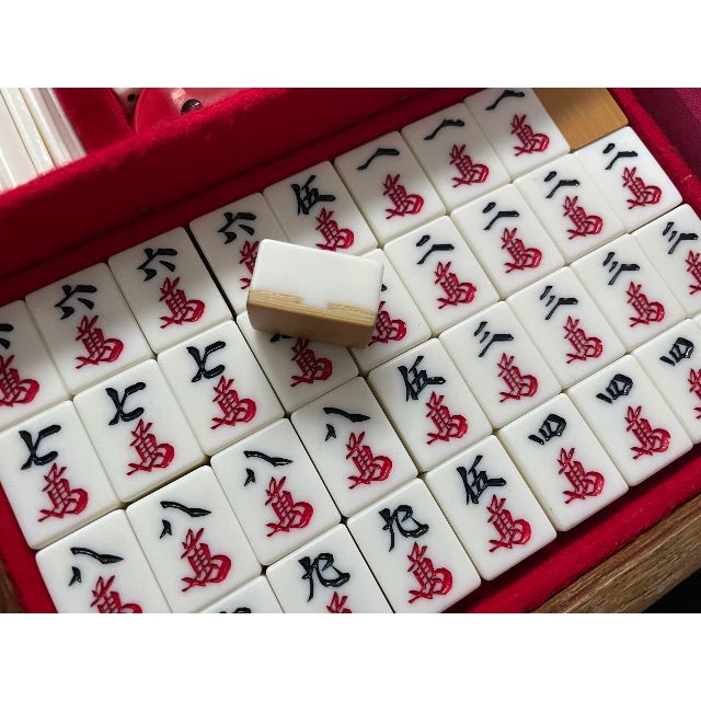 清掃済み】骨董品 麻雀牌 竹牌 丸一牌 希少の通販 by self｜ラクマ