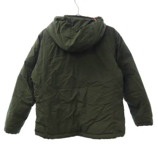 モンベル リバーシブル ダウンジャケット 150 カーキ×オレンジ mont