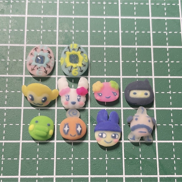 たまごっち 10本指お得セット 3D ネイルパーツの通販 by 10nails_