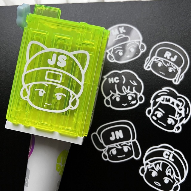 チソン NCT dream ペンライトステッカー 草鈍器の通販 by manuun.85