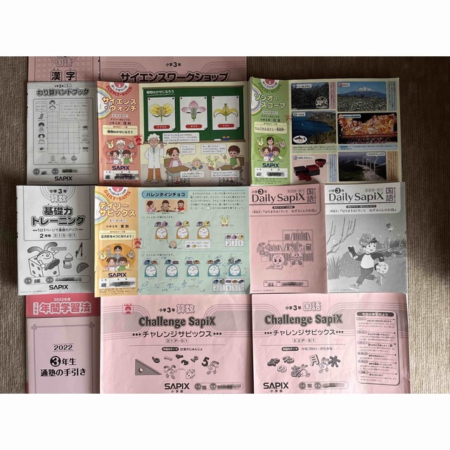 な*な様 SAPIX 学習参考書セット 2022年版 小学3年生 な*