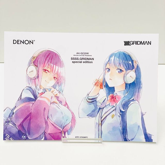DENON AH-GC23W SSSS.GRIDMAN コラボヘッドホン SSSS.GRIDMAN』の