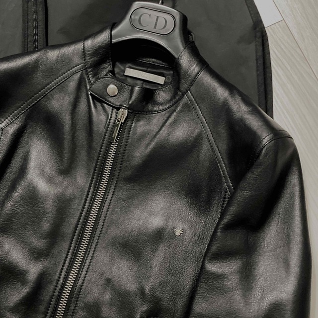 DIOR HOMME - 【定価60万】Dior Homme Bee ライダース ジャケットの