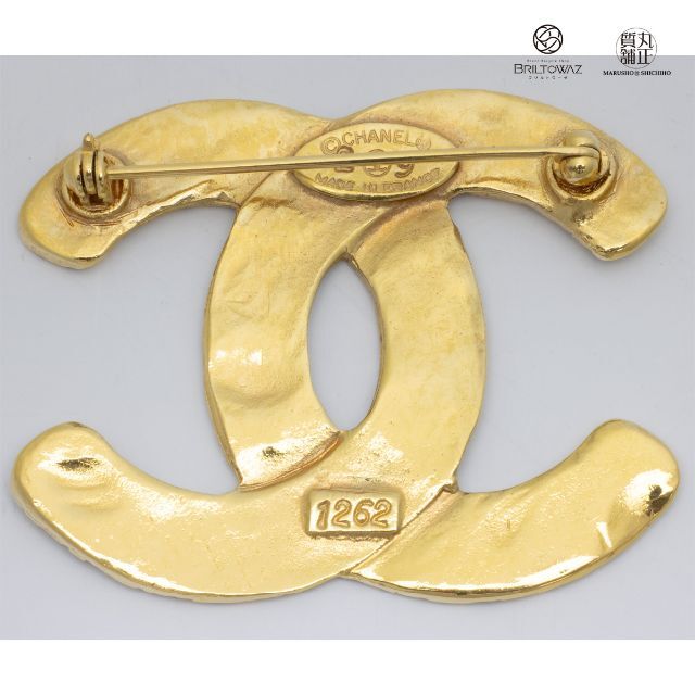CHANEL シャネル Bicolor CC Brooch ブローチ メタル シャネル