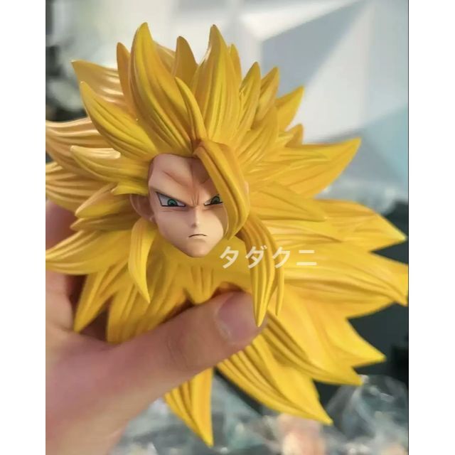 ドラゴンボール 悟空 超サイヤ人3 武士 フィギュア ガレージキットの