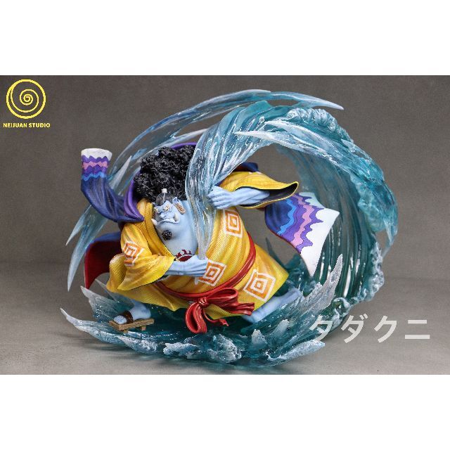 ワンピース 海峡のジンベエ フィギュア ガレージキット 塗装済み完成品