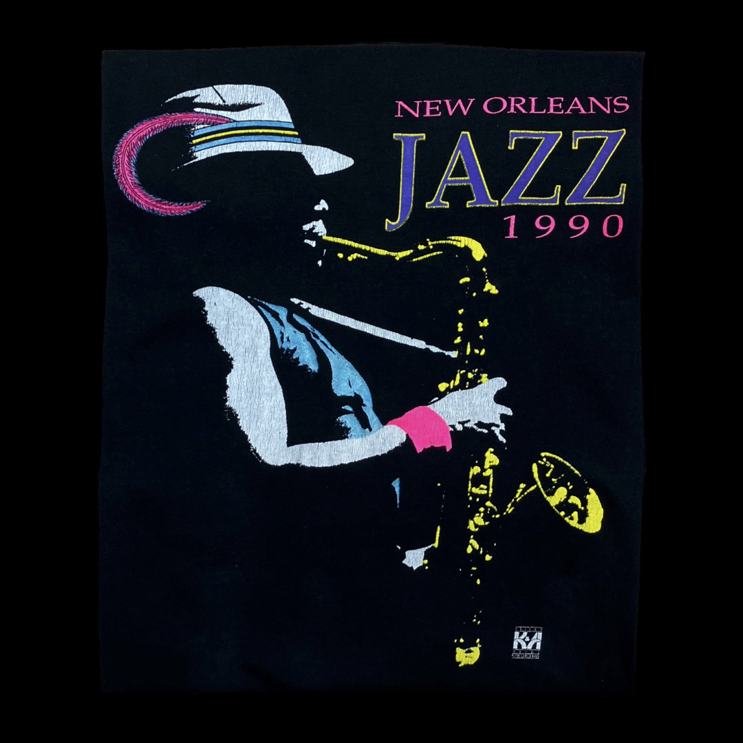 JERZEES - 90s USA製JAZZ ヴィンテージジャズTシャツ シングルステッチ