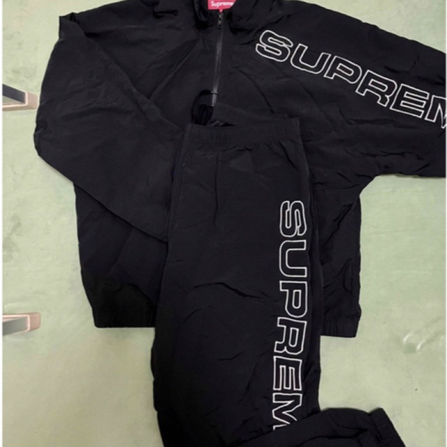 supreme 17ss split track jacket セットアップの通販 by rav4 ｜ラクマ