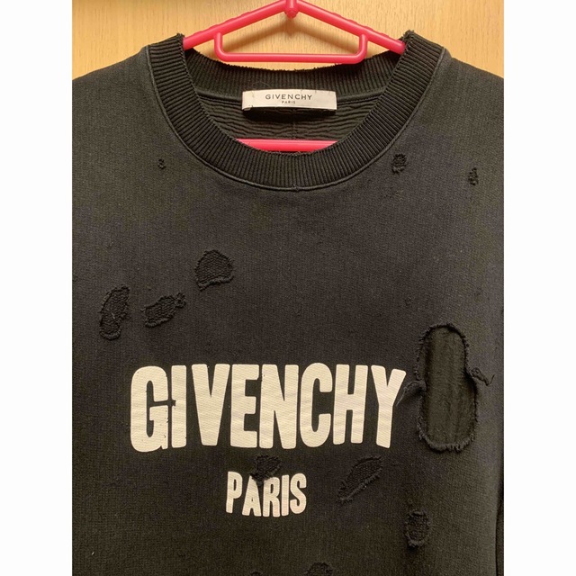 GIVENCHY - 正規 Givenchy ジバンシィ デストロイ ロゴ スウェットの