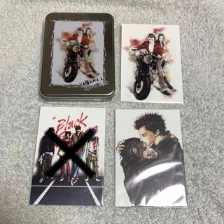 矢沢あい展 缶ケース ポストカード NANA ブラックストーン ブラストの