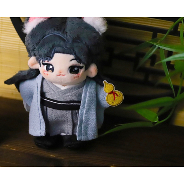 10cm 山河令 龔俊 ぬいぐるみ 着せ替え衣装 張哲瀚 阿絮 老温の通販 by