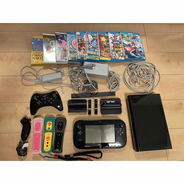 任天堂 - Nintendo Wii U WII U プレミアムセット KUROの通販 by