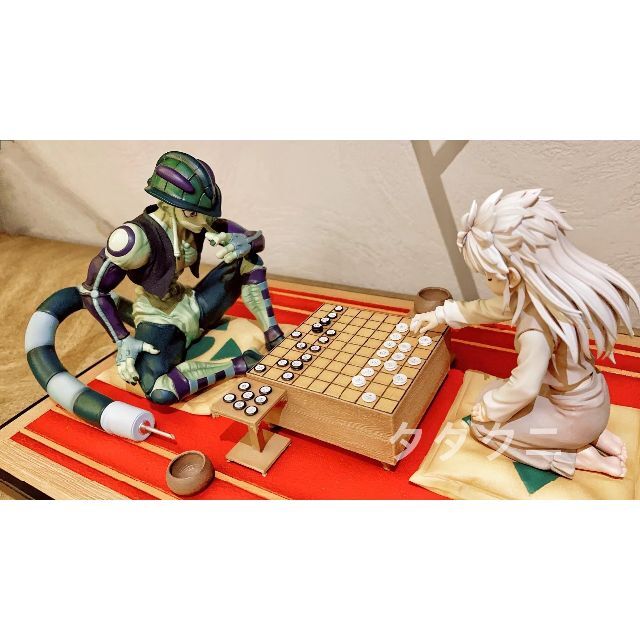 HUNTER×HUNTER メルエム コムギ 軍儀 ガレージキット フィギュアの通販