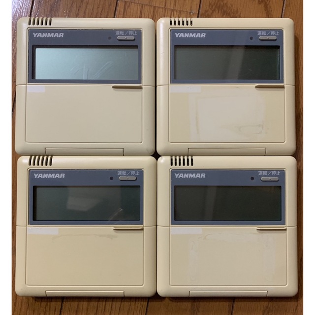 YA-MAN - YANMAR ヤンマー 業務用エアコンリモコン 4VA08739-1B 4個の