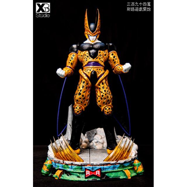 ドラゴンボール セル完全体 フィギュア ガレージキット 塗装済み完成品