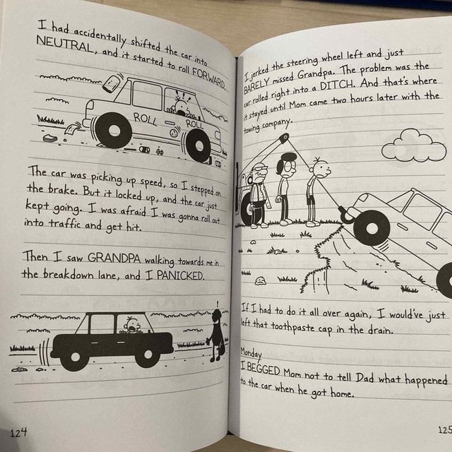 DIARY of a Wimpy Kid グレッグのダメ日記 英語 5冊セットの通販 by