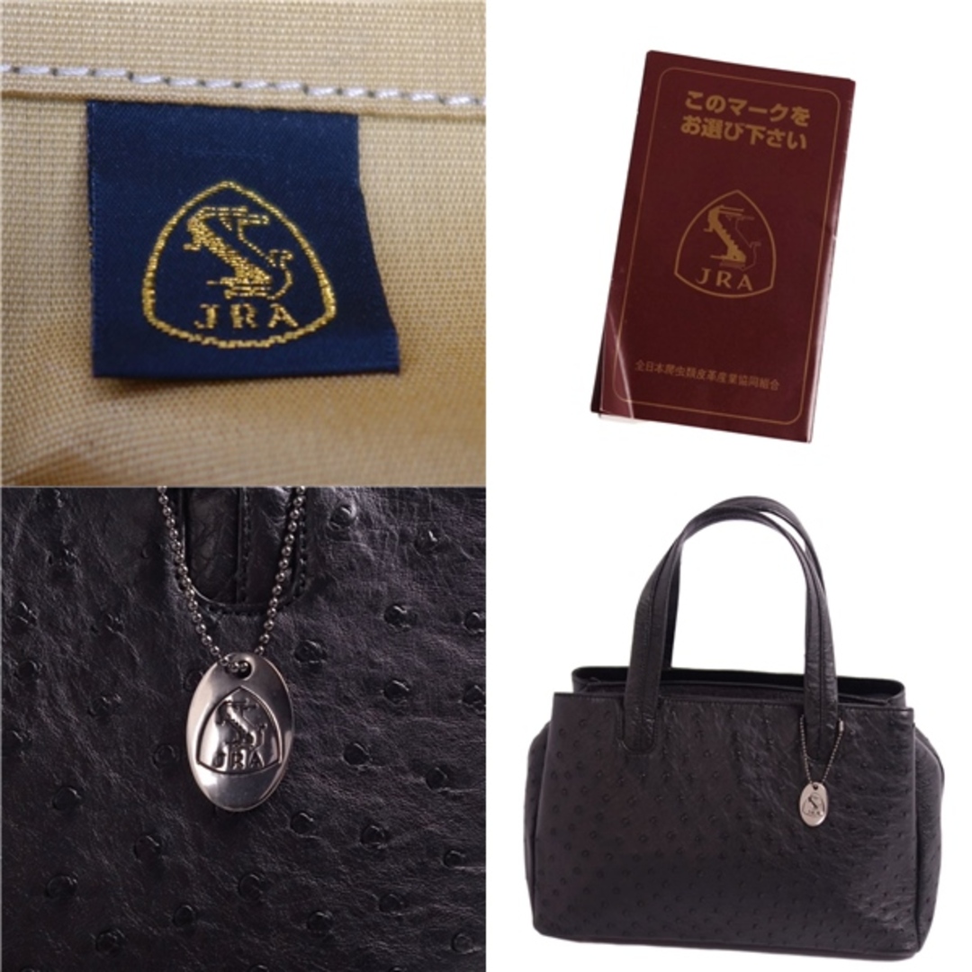 OSTRICH - 美品 オーストリッチ OSTRICH JRA バッグ ハンドバッグ