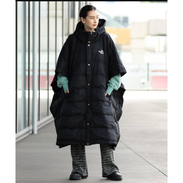 THE NORTH FACE - 新品☆THE NORTH FACE パデッド ポンチョ コートの