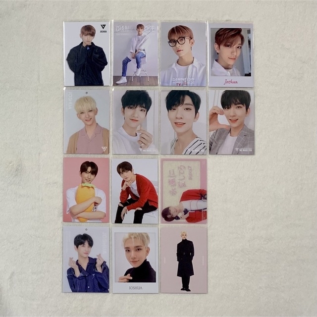 ジョシュアSEVENTEEN過去トレカセブチエッジコンチェキ