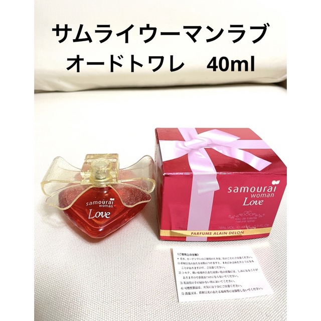 samourai woman - サムライウーマンラブ オードトワレ 40ml 香水 赤