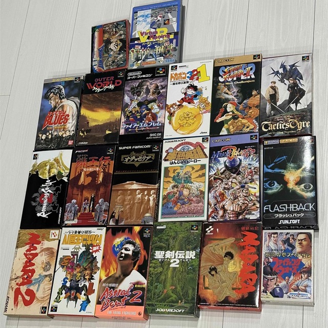 スーパーファミコン - スーパーファミコンソフト箱のみ20点の通販 by