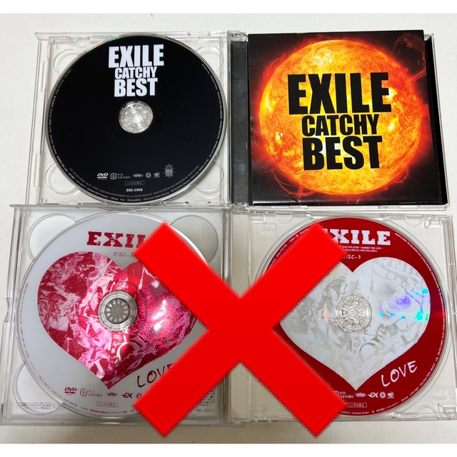 EXILE - EXILE 第二章 アルバムCD DVD LIVEDV豪華セット バラ売り可能