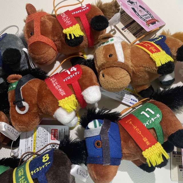 ナムコ限定 サラブレッドコレクションミニマスコット5 全7種セットの