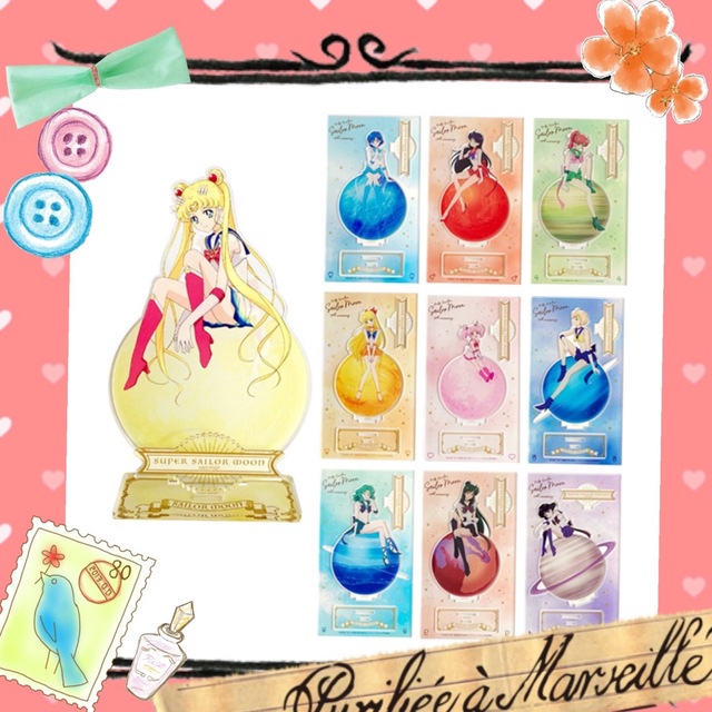 601し セーラームーン カフェ 2021 アクリルスタンド 全種類