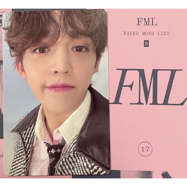 SEVENTEEN - 【エスクプス】seventeen FML B盤 トレカ フォトカードの