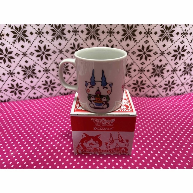 ピザーラ 妖怪ウォッチ マグカップ コップ ジバニャン コマさんの通販