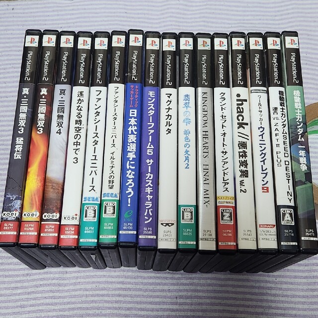 PS2ソフト16本まとめ売りの通販 by アリソン's shop｜ラクマ