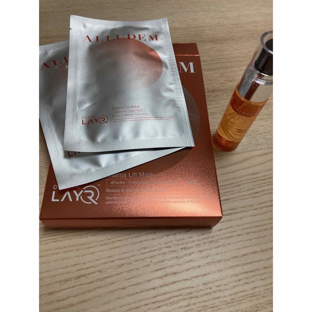 ALLUDEM ダーマリフトマスクの通販 by ♡ねこ's shop♡｜ラクマ