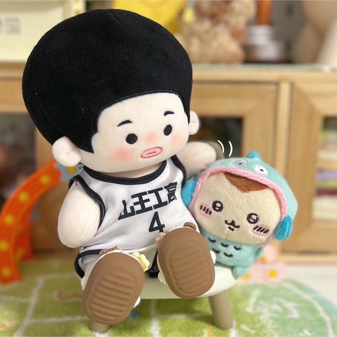 スラムダンク 深津一成 着せ替えぬいぐるみ 確認用の通販 by 柘榴ベア