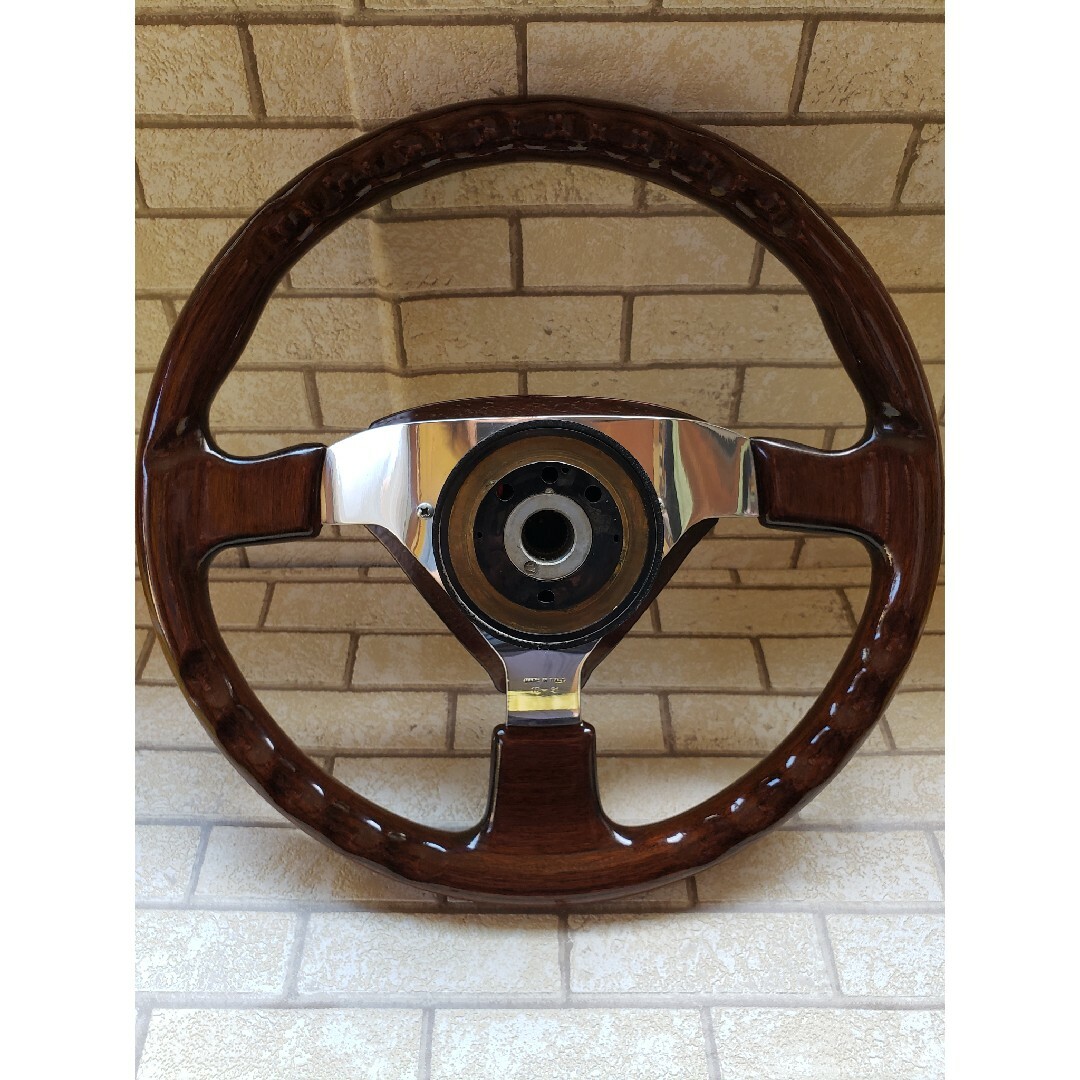 モモステ オレンジウッド3スポークステアリング 【公式通販】