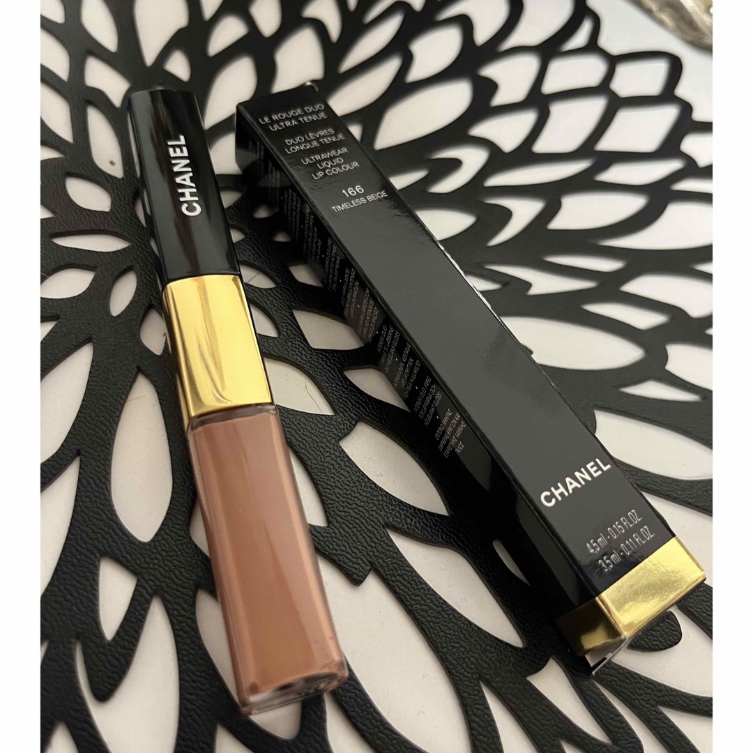 CHANEL - ル ルージュ デュオ ウルトラ トゥニュ 166 限定色タイムレス