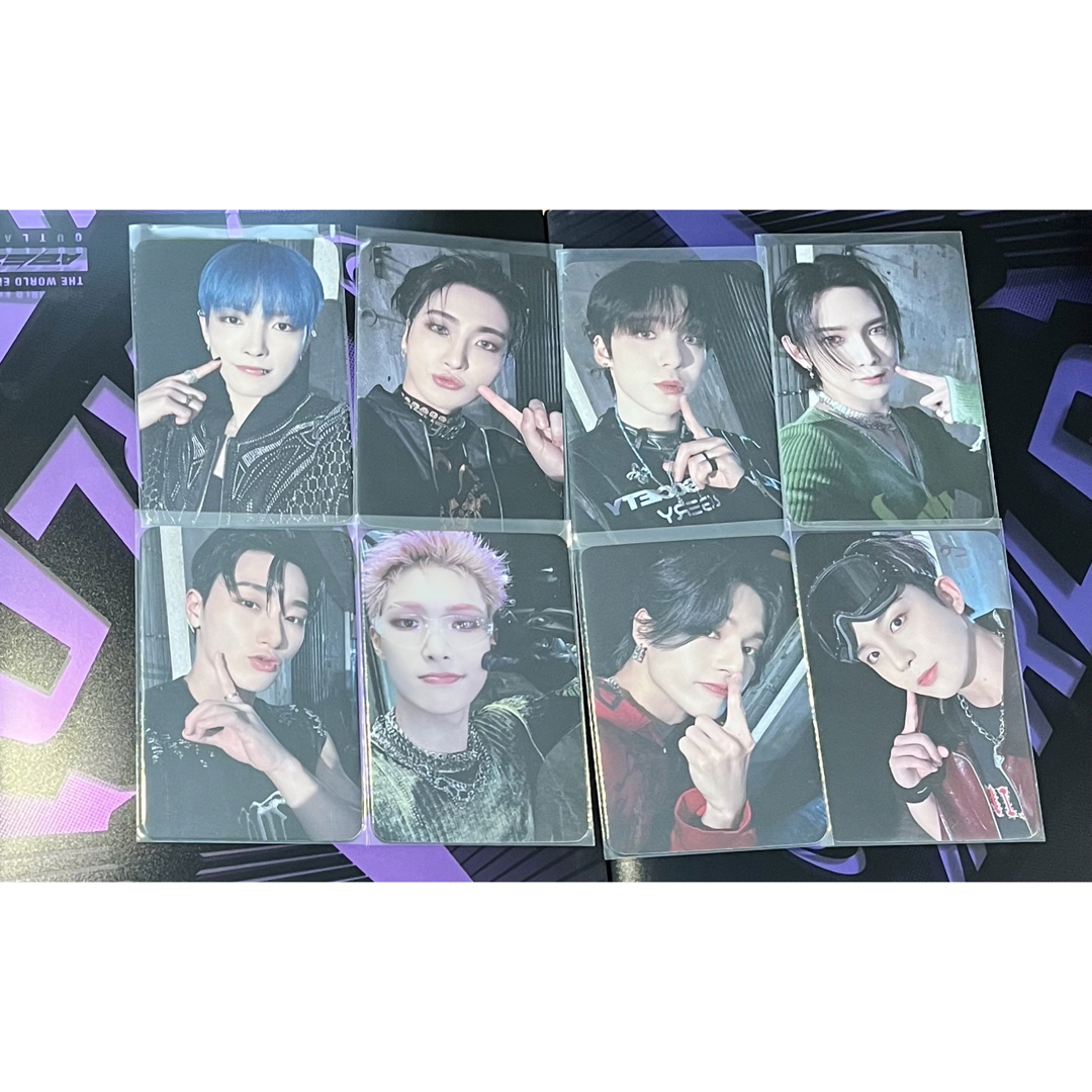 ATEEZ - ATEEZ OUTLAW soundwave 特典トレカ コンプ 【517】の通販 by