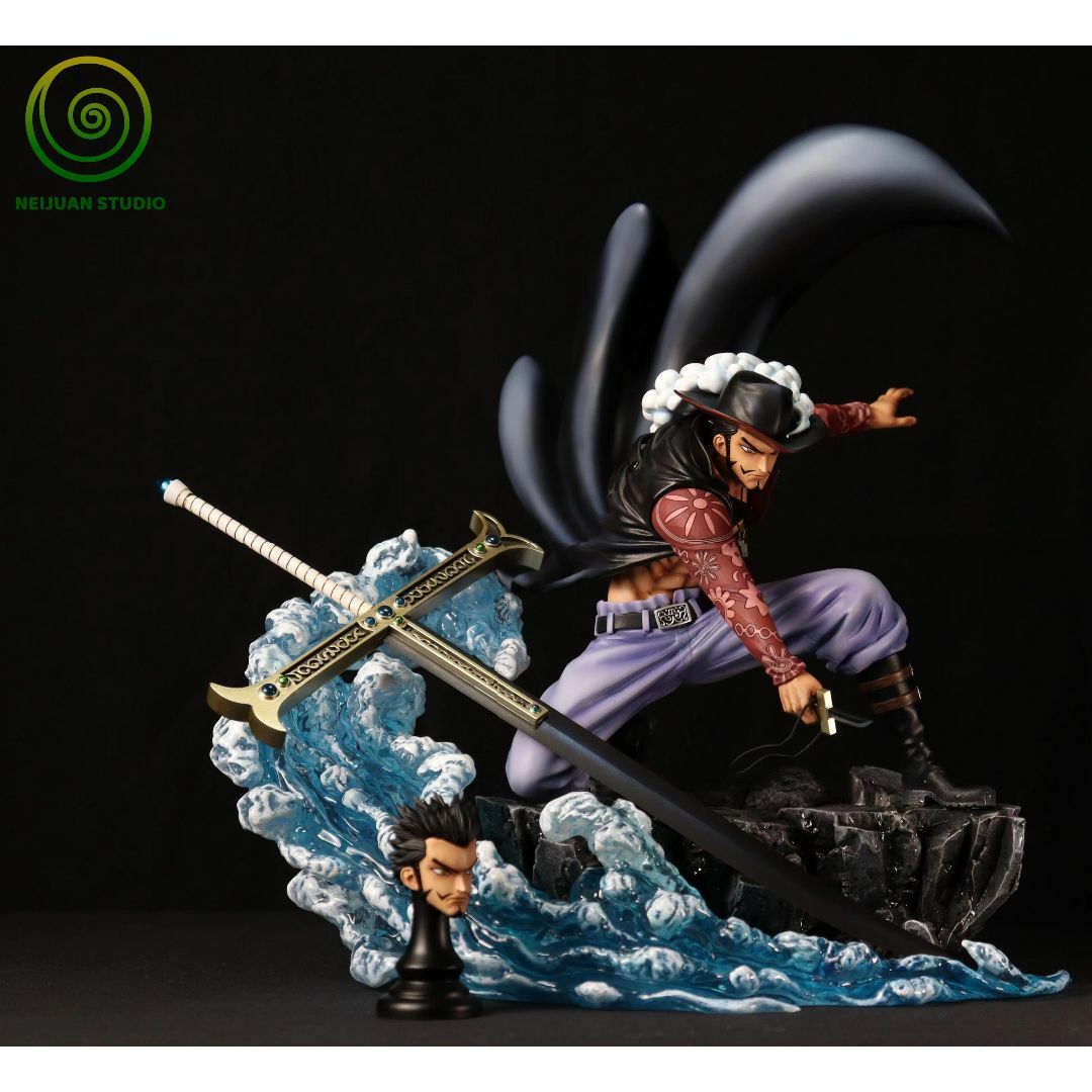 ワンピース ジュラキュール・ミホーク フィギュア ガレージキット 塗装