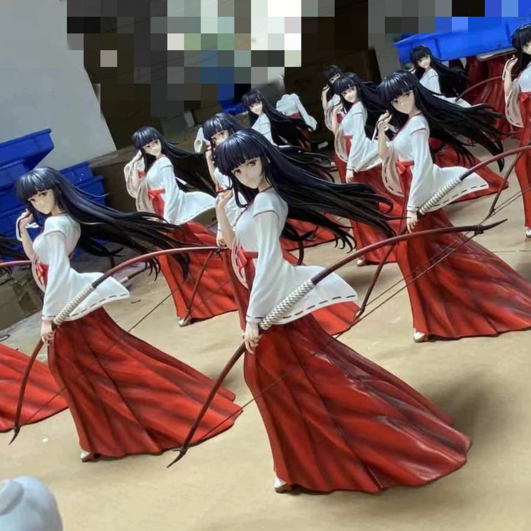 犬夜叉 桔梗 ガレージキット 塗装済み完成品 フィギュア 1/6スケールの