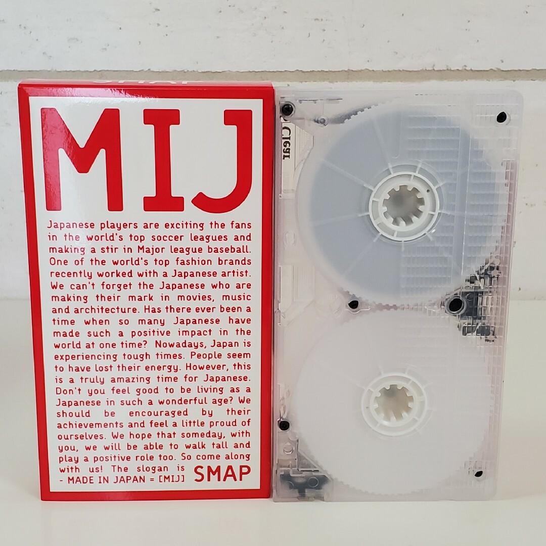 SMAP Live MIJ【初回限定特典ポストカード付き VHS ビデオ】の通販 by